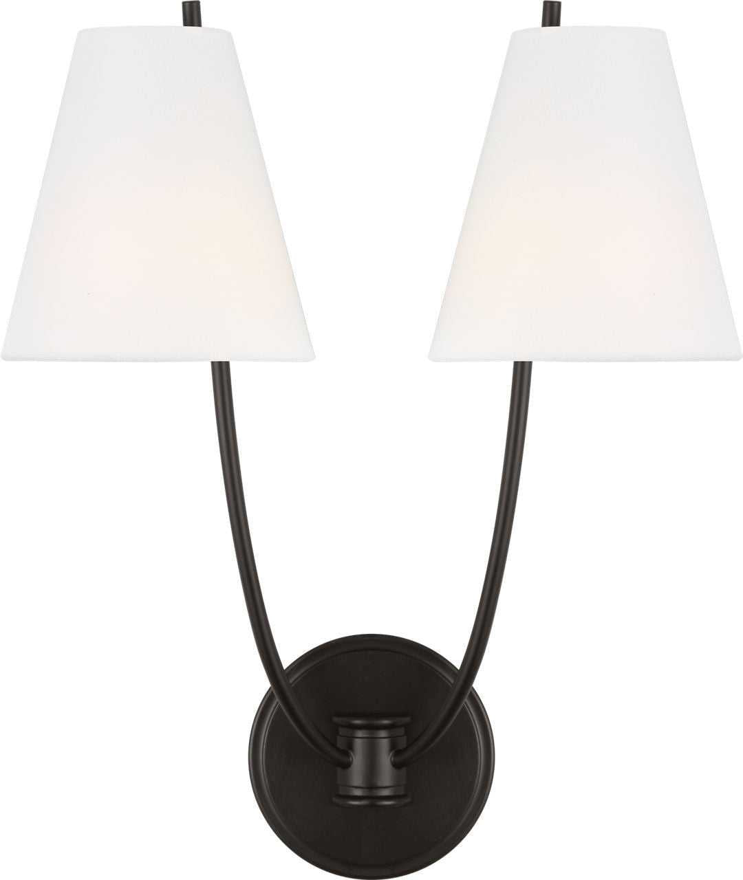 Visual Comfort Studio Canada - CW1422AI - Two Light Wall Sconce - Marina - Aged Iron | Aged Iron