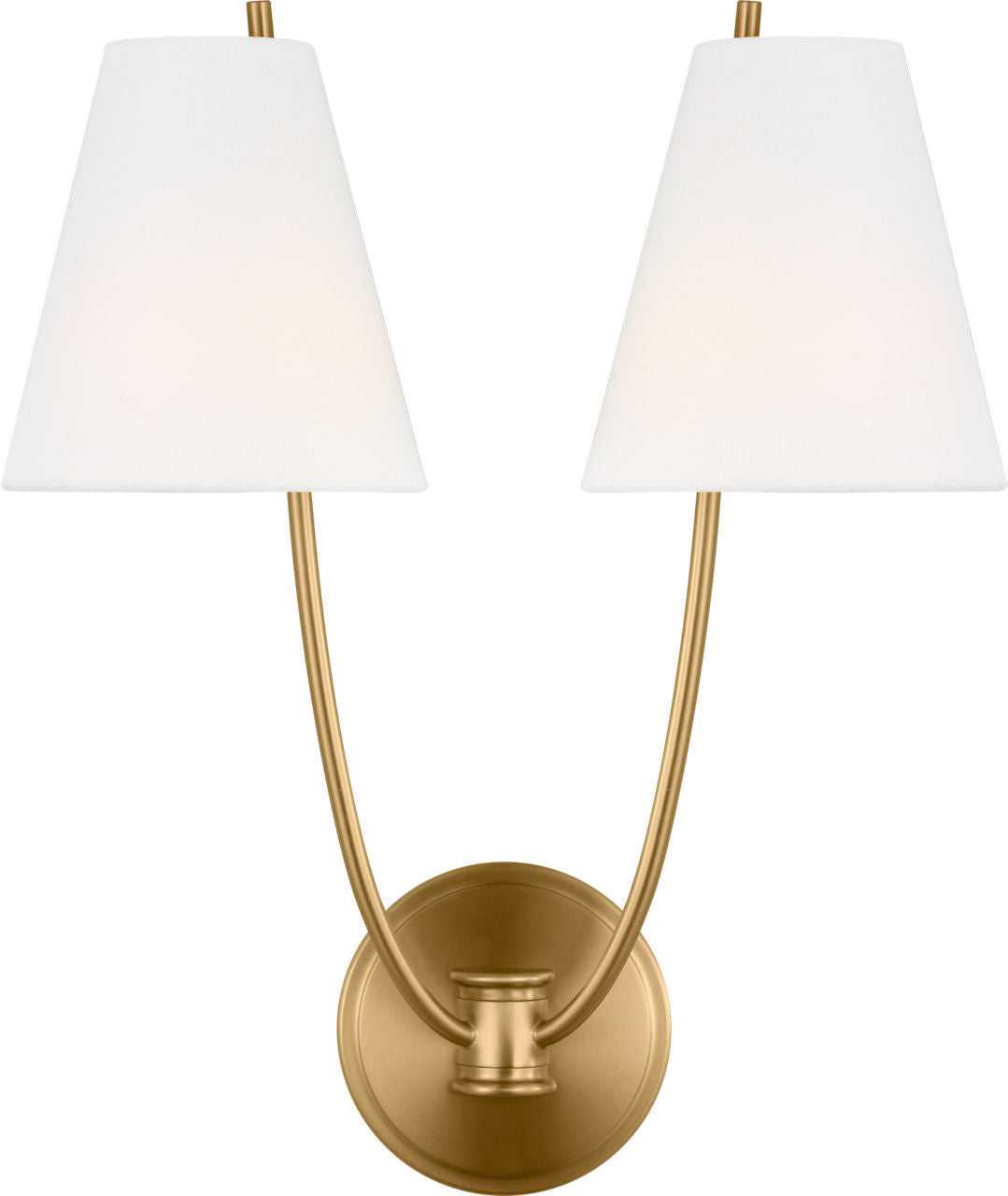 Visual Comfort Studio Canada - CW1422BBS - Two Light Wall Sconce - Marina - Burnished Brass | Burnished Brass