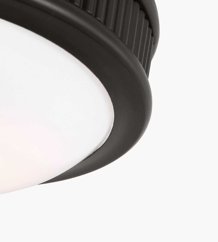 Visual Comfort Studio Canada - PCF1011AI - LED Flush Mount - Ritz - Aged Iroged Iron