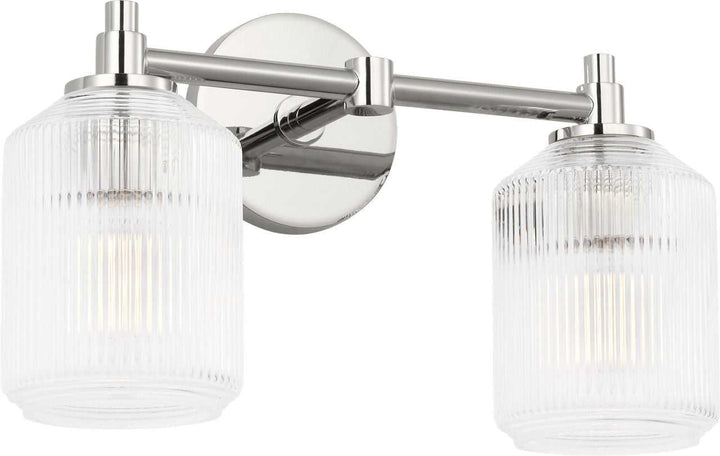 Visual Comfort Studio Canada - CV1092PN - Two Light Bath - Barstow - Polished Nickel | Polished Nickel