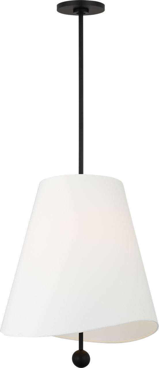 Visual Comfort Studio Canada - KSP1213MBK - Three Light Hanging Shade - Beauvoir - Midnight Black | Midnight Black