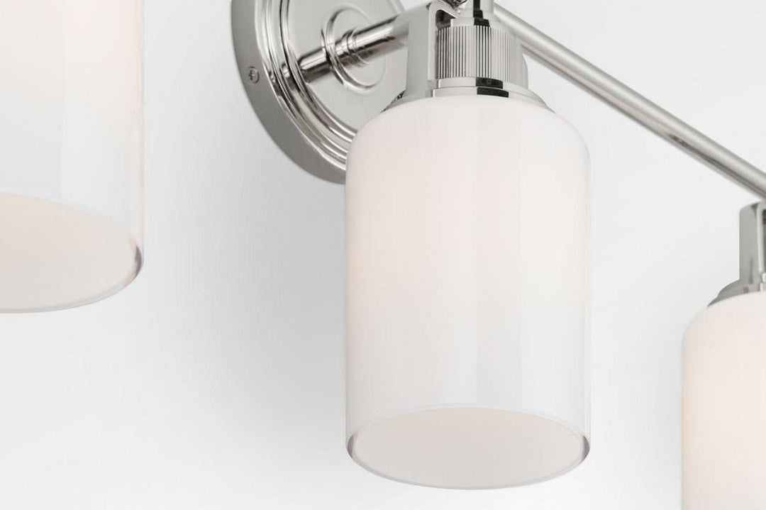 Visual Comfort Studio Canada - CV1113PN - Three Light Bath - Ashford - Polished Nickel | Polished Nickel