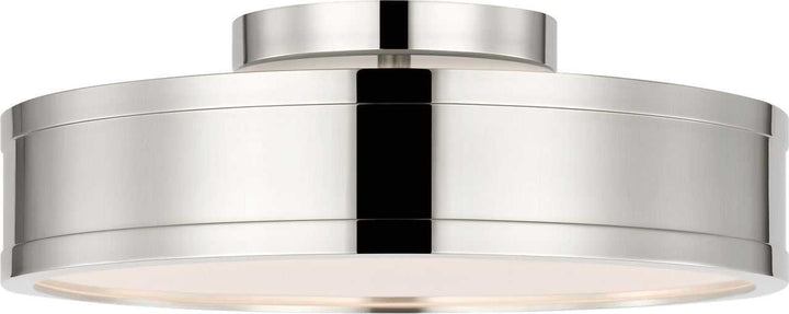 Visual Comfort Studio Canada - PCF1051PN - LED Semi Flush Mount - Dupont - Polished Nickel/Polished Nickel