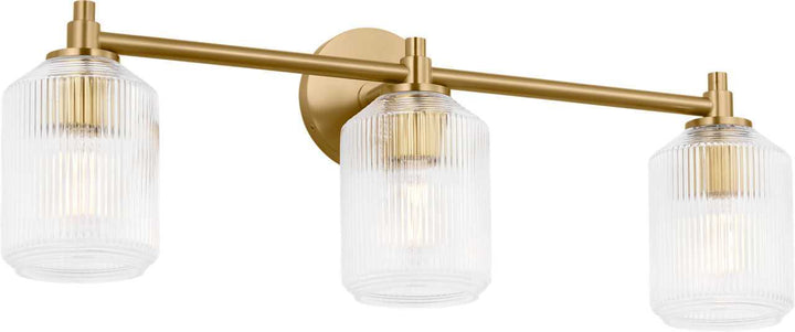 Visual Comfort Studio Canada - CV1093BBS - Three Light Bath - Barstow - Burnished Brass | Burnished Brass