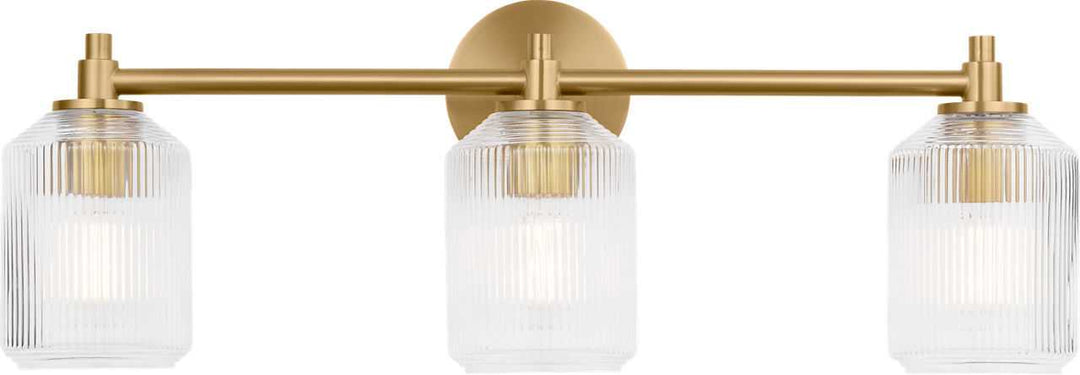Visual Comfort Studio Canada - CV1093BBS - Three Light Bath - Barstow - Burnished Brass | Burnished Brass