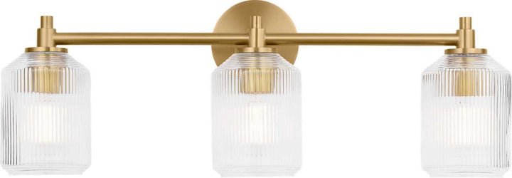 Visual Comfort Studio Canada - CV1093BBS - Three Light Bath - Barstow - Burnished Brass | Burnished Brass