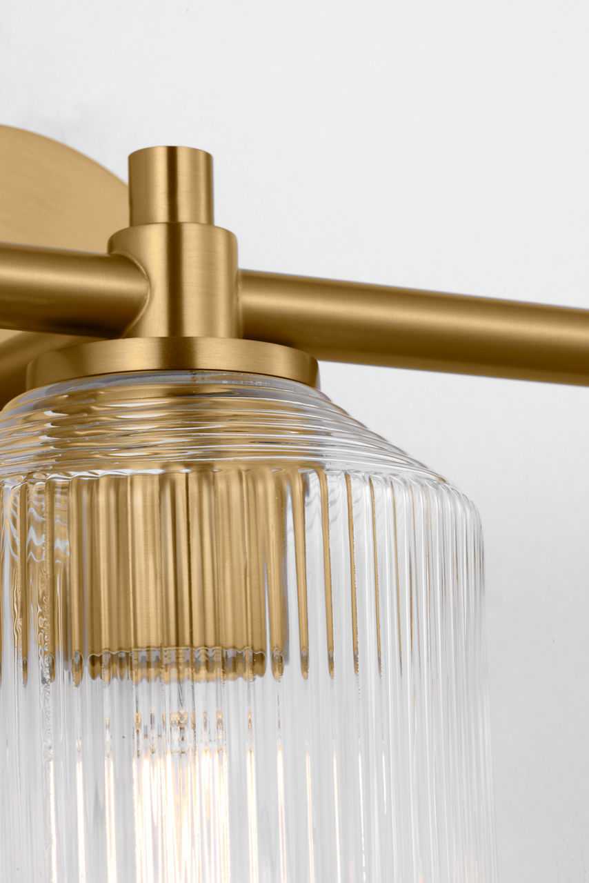 Visual Comfort Studio Canada - CV1093BBS - Three Light Bath - Barstow - Burnished Brass | Burnished Brass