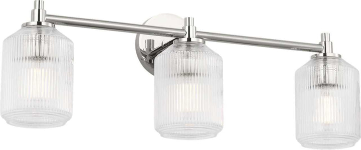 Visual Comfort Studio Canada - CV1093PN - Three Light Bath - Barstow - Polished Nickel | Polished Nickel