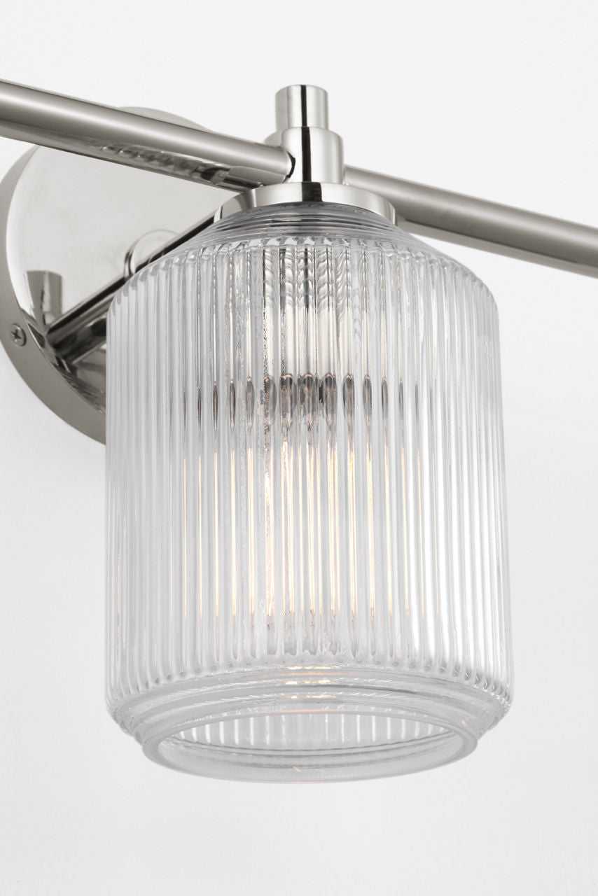 Visual Comfort Studio Canada - CV1093PN - Three Light Bath - Barstow - Polished Nickel | Polished Nickel