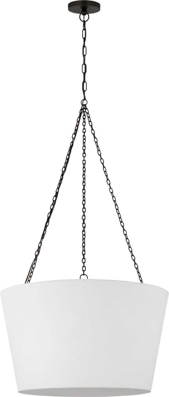 Visual Comfort Studio Canada - PCP1033AI - Three Light Hanging Shade - Herve - Aged Iron | Aged Iron