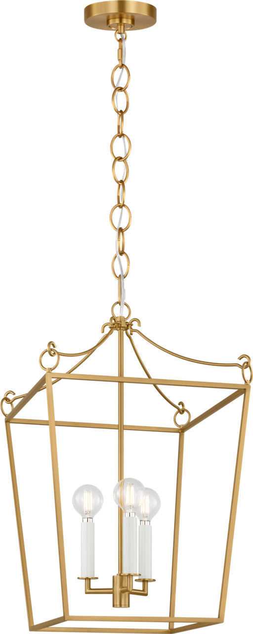 Visual Comfort Studio Canada - KSC1183BBS - Three Light Lantern - Carlyle - Burnished Brass | Burnished Brass