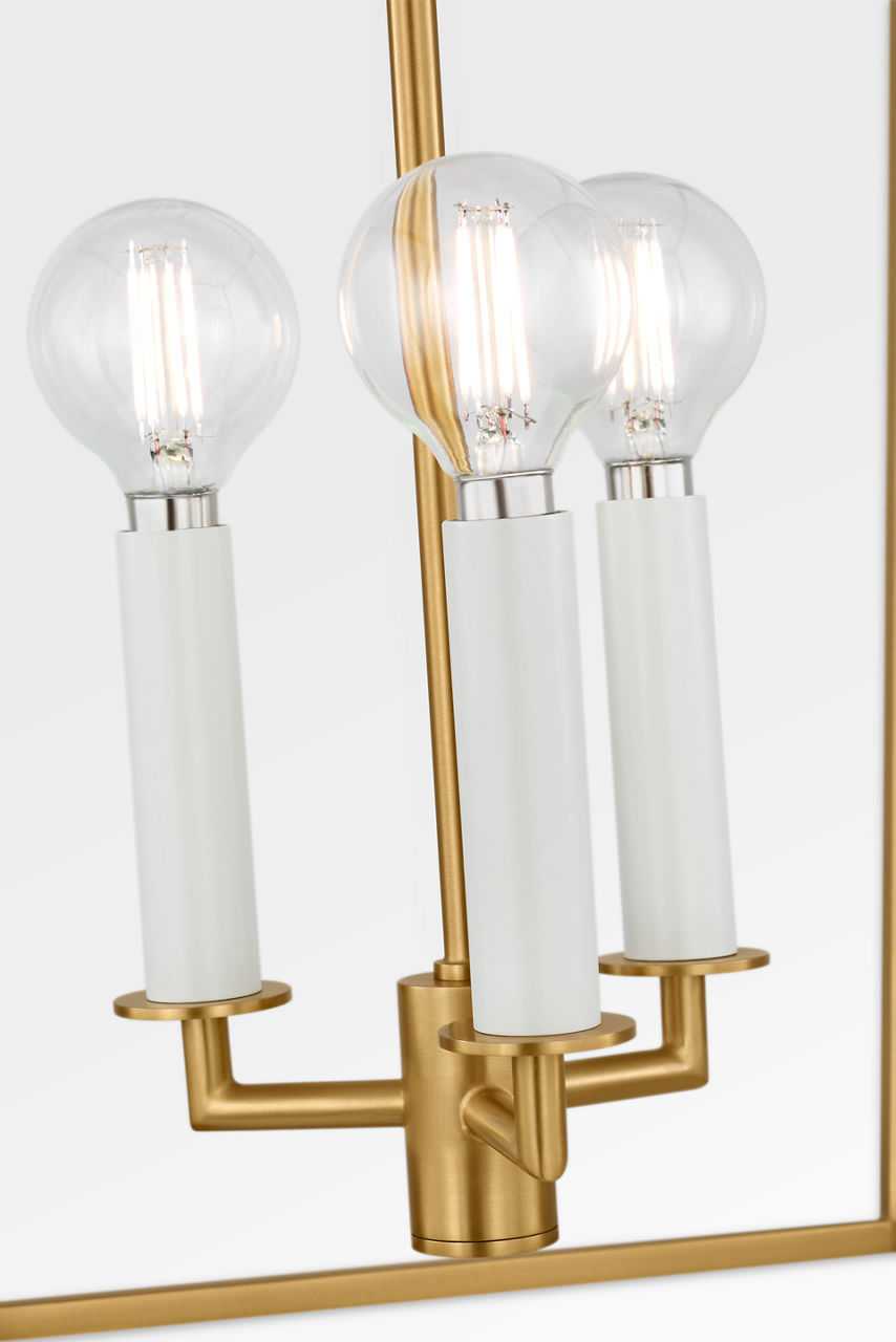 Visual Comfort Studio Canada - KSC1183BBS - Three Light Lantern - Carlyle - Burnished Brass | Burnished Brass
