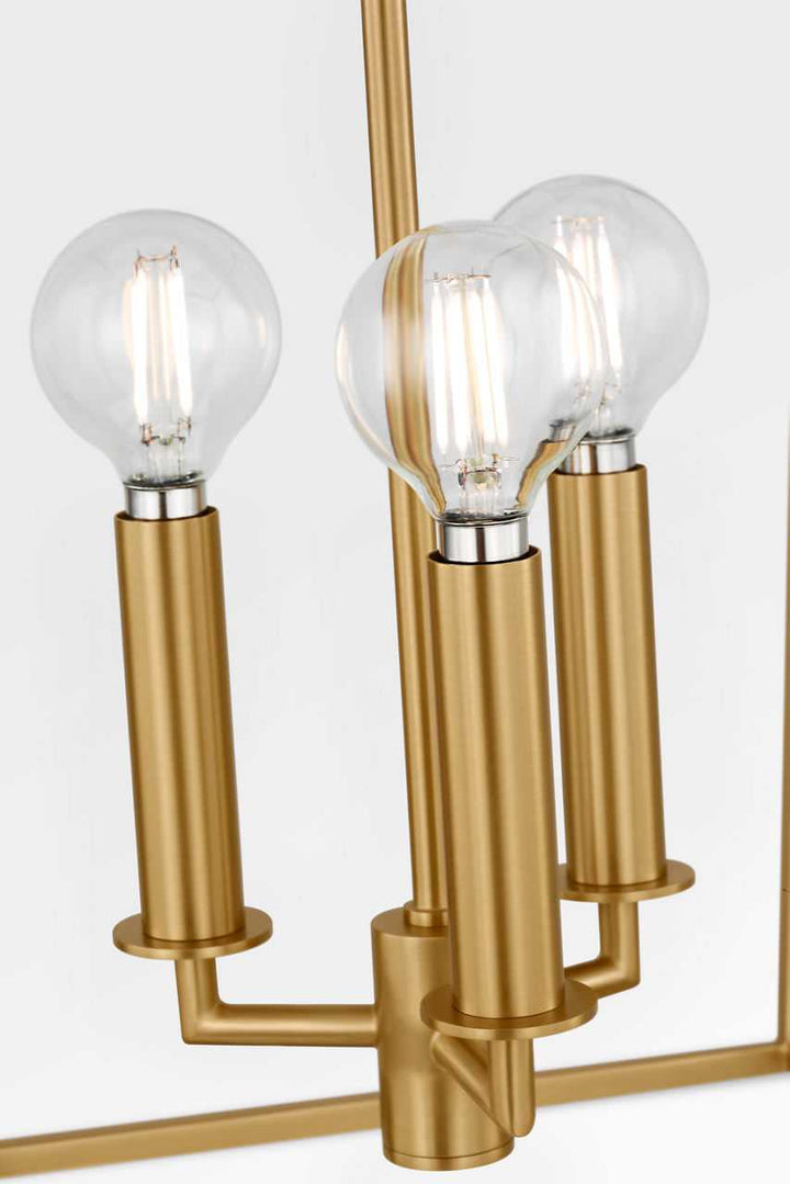 Visual Comfort Studio Canada - KSC1183BBS - Three Light Lantern - Carlyle - Burnished Brass | Burnished Brass