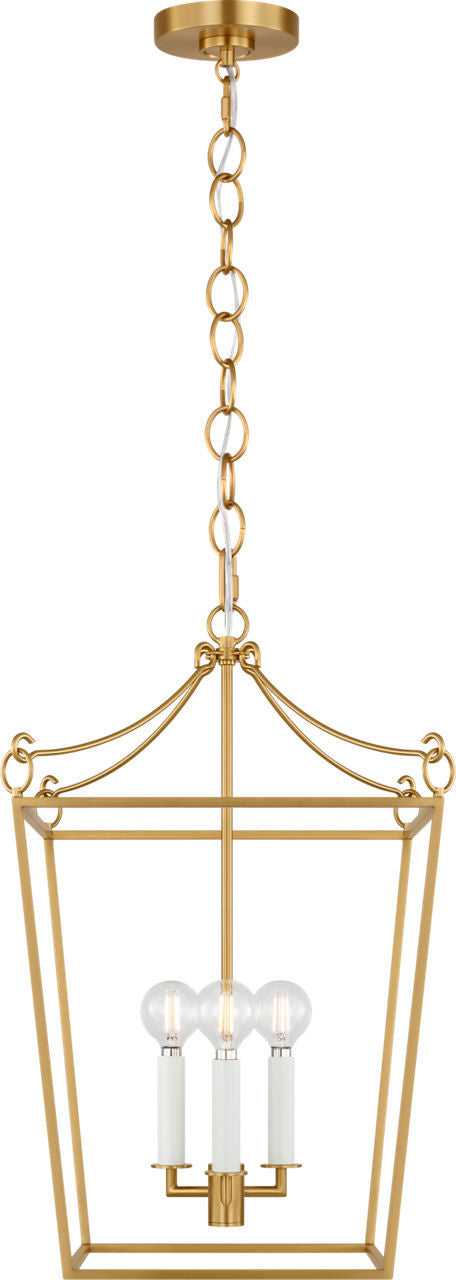 Visual Comfort Studio Canada - KSC1183BBS - Three Light Lantern - Carlyle - Burnished Brass | Burnished Brass
