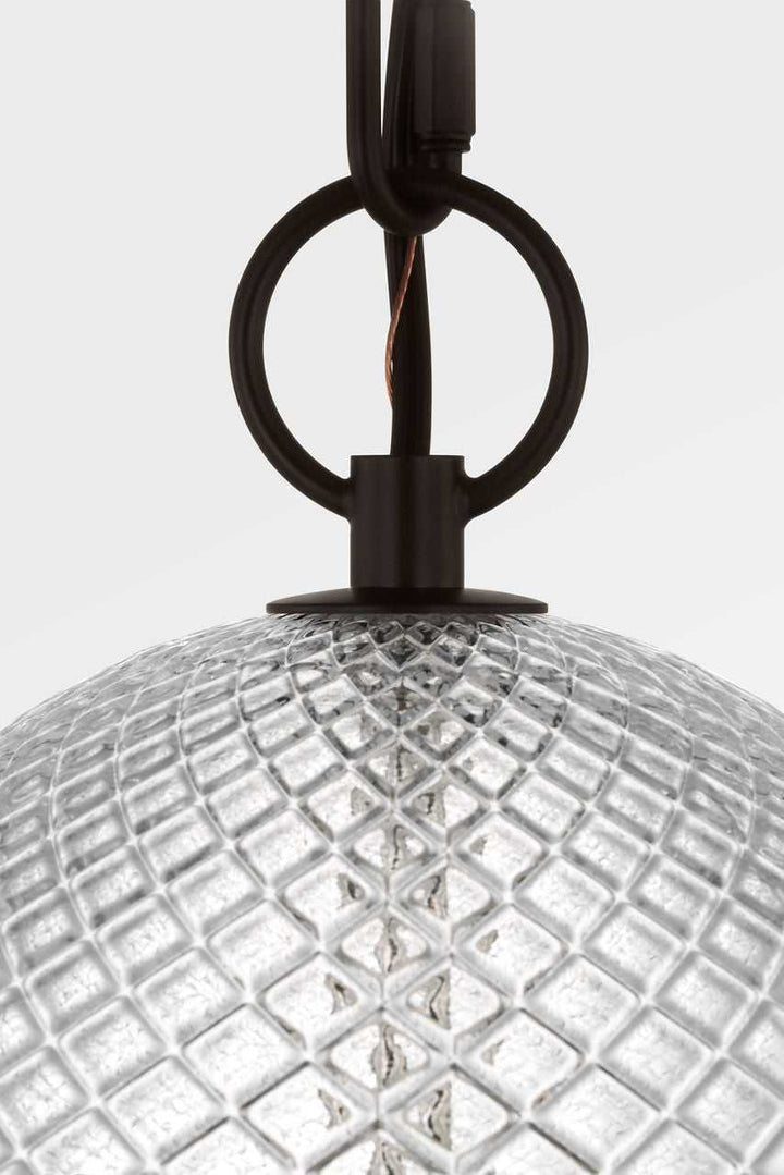 Visual Comfort Studio Canada - AP1291AI - One Light Pendant - Lucinda - Aged Iroged Iron