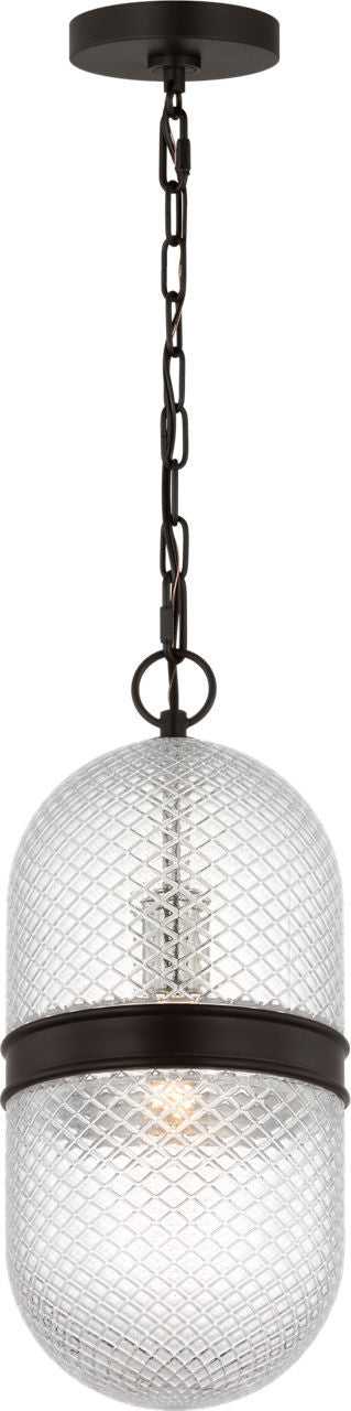Visual Comfort Studio Canada - AP1291AI - One Light Pendant - Lucinda - Aged Iroged Iron