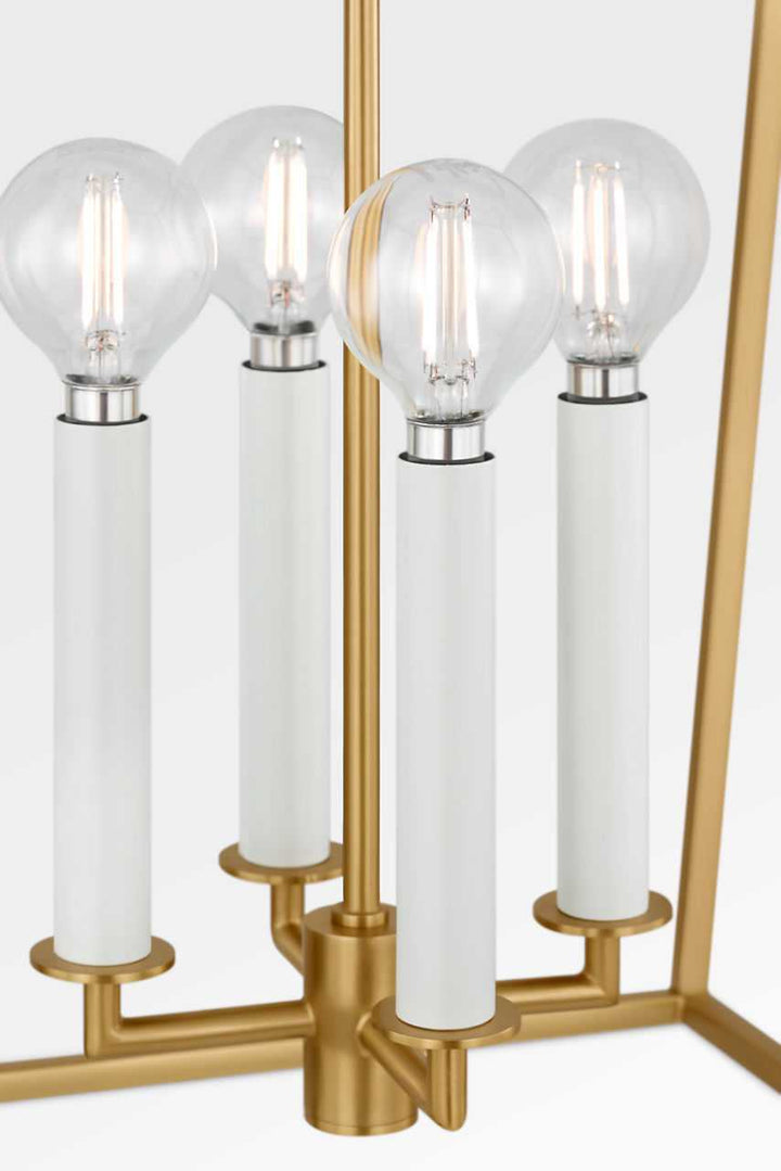 Visual Comfort Studio Canada - KSC1174BBS - Four Light Lantern - Carlyle - Burnished Brass | Burnished Brass
