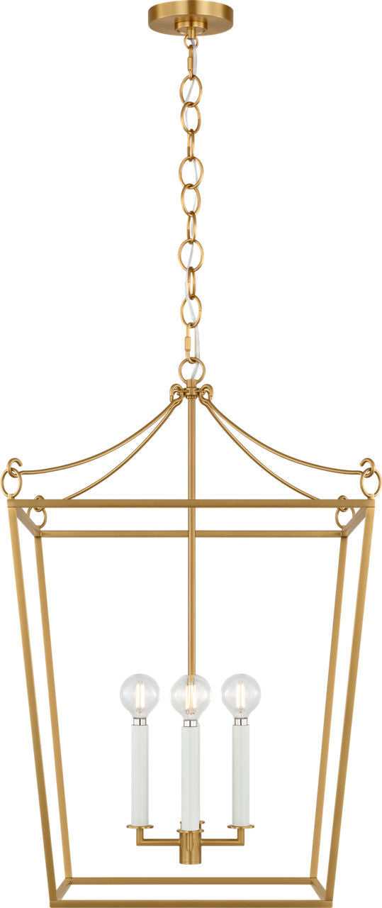 Visual Comfort Studio Canada - KSC1174BBS - Four Light Lantern - Carlyle - Burnished Brass | Burnished Brass