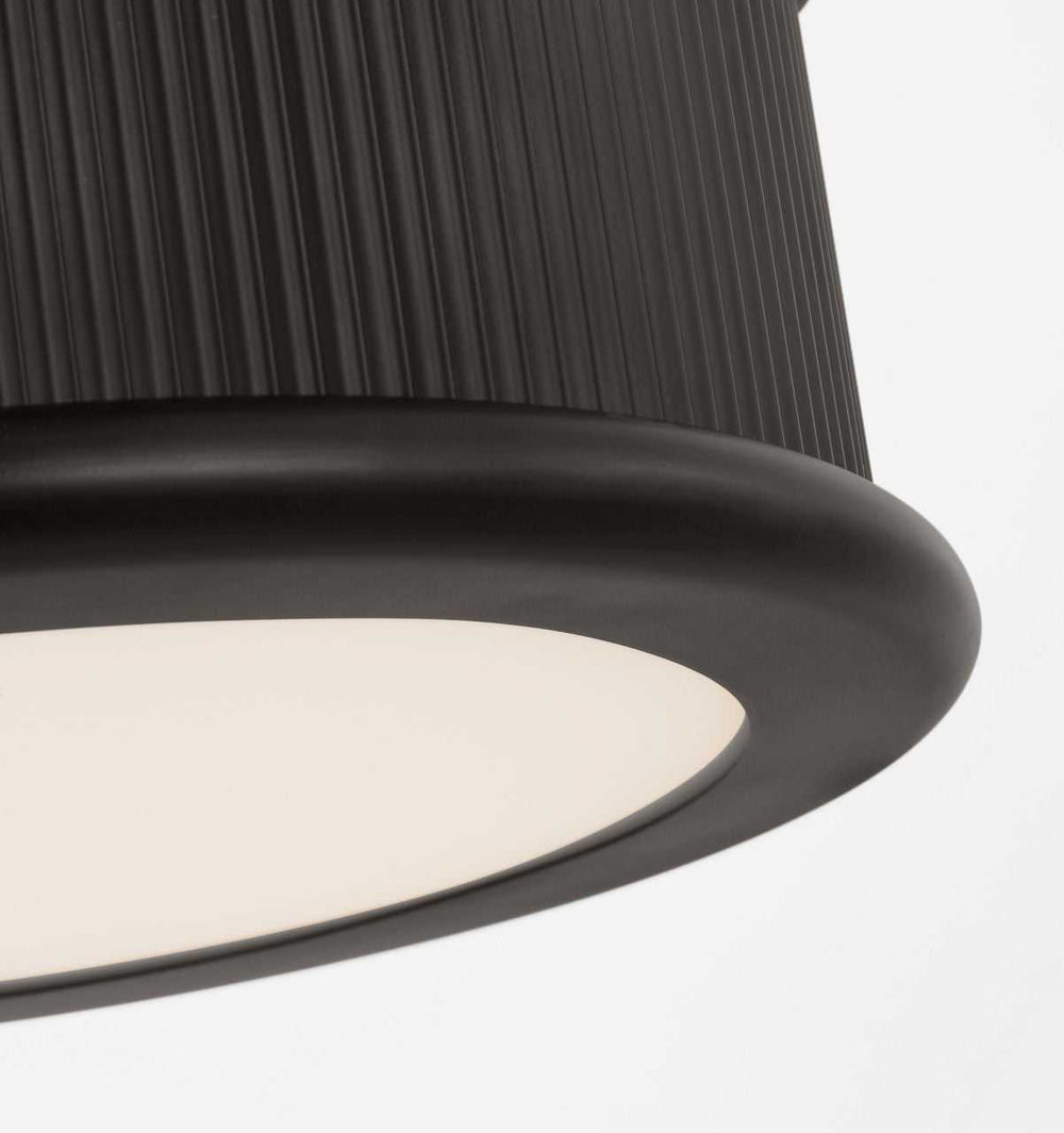 Visual Comfort Studio Canada - PCF1033AI - Three Light Flush Mount - Ritz - Aged Iroged Iron