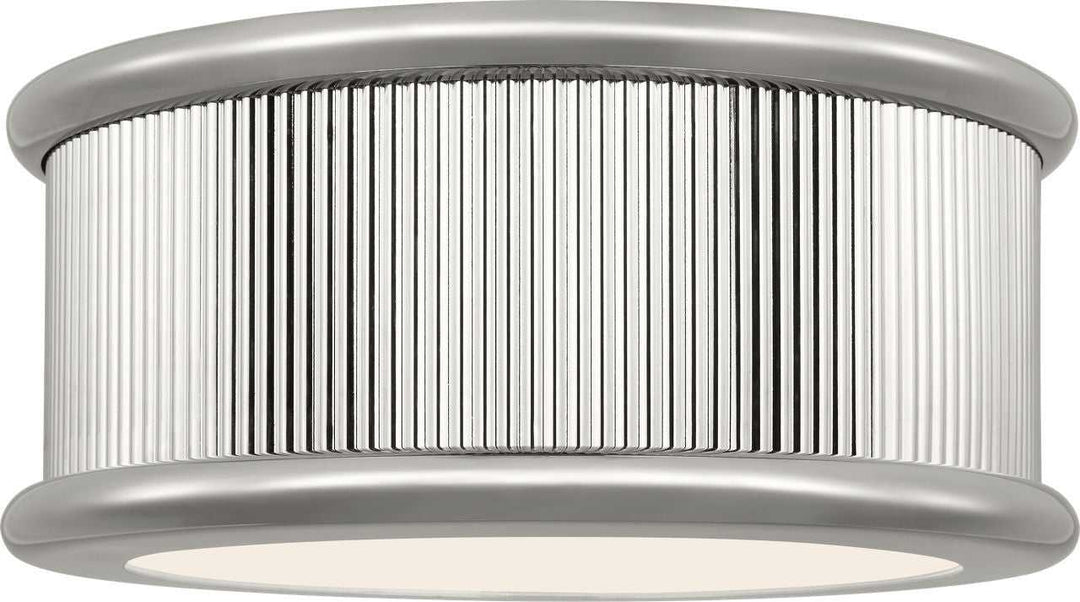 Visual Comfort Studio Canada - PCF1033PN - Three Light Flush Mount - Ritz - Polished Nickel/Polished Nickel