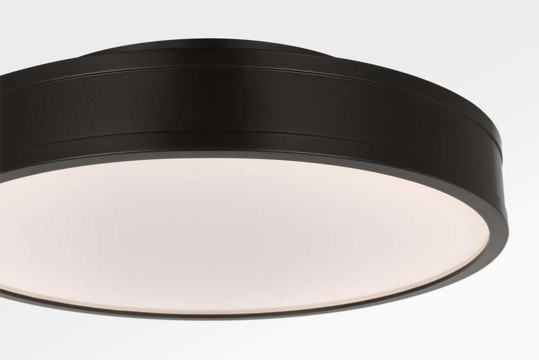 Visual Comfort Studio Canada - PCF1041AI - LED Semi Flush Mount - Dupont - Aged Iroged Iron
