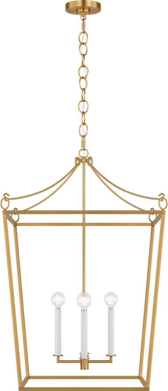 Visual Comfort Studio Canada - KSC1194BBS - Four Light Lantern - Carlyle - Burnished Brass | Burnished Brass