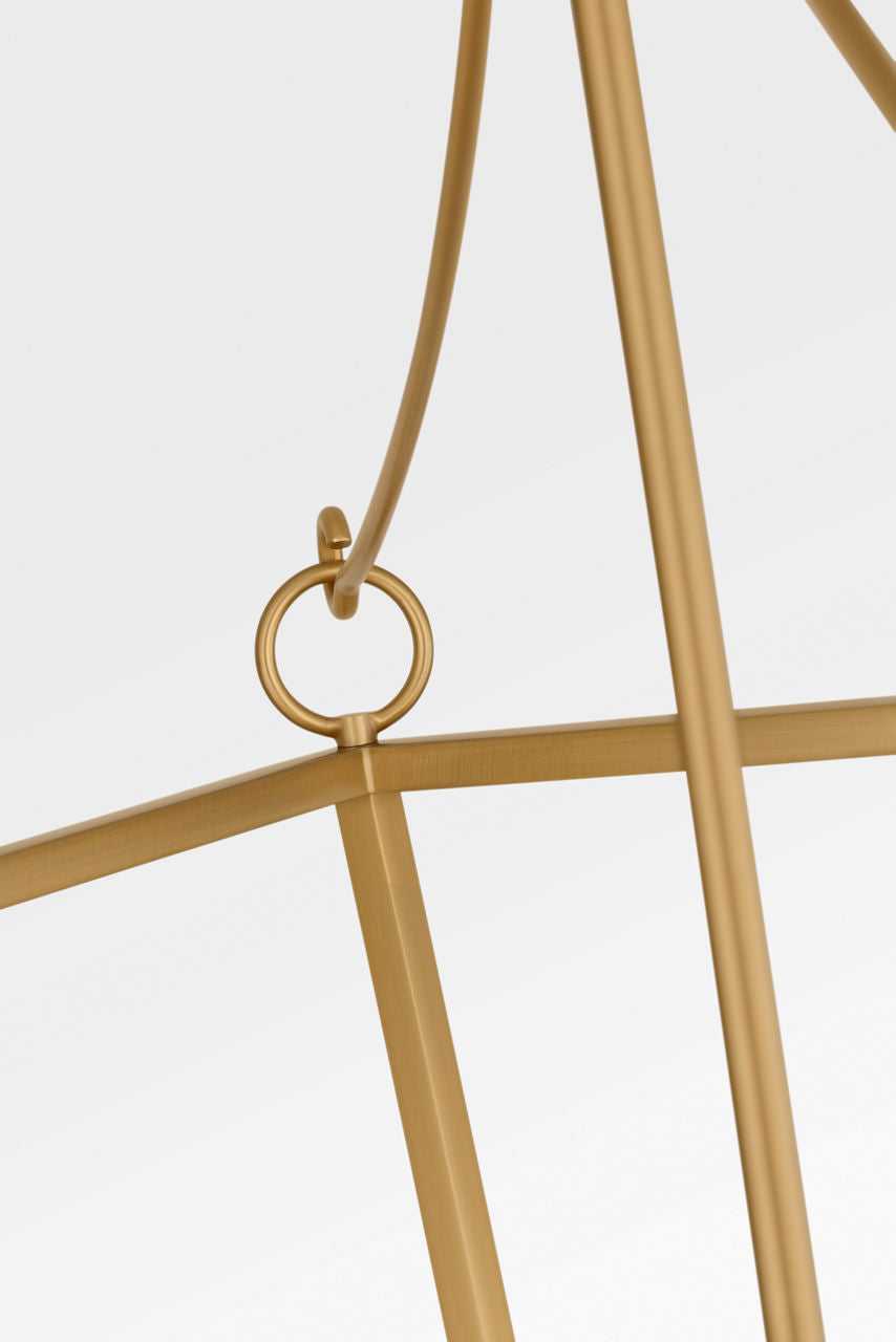 Visual Comfort Studio Canada - KSC1204BBS - Four Light Lantern - Carlyle - Burnished Brass | Burnished Brass