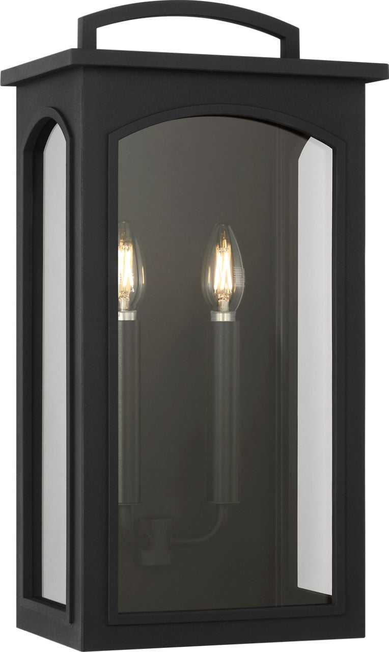 Visual Comfort Studio Canada - CO1542TXB - Two Light Wall Lantern - Modesto - Textured Black | Textured Black