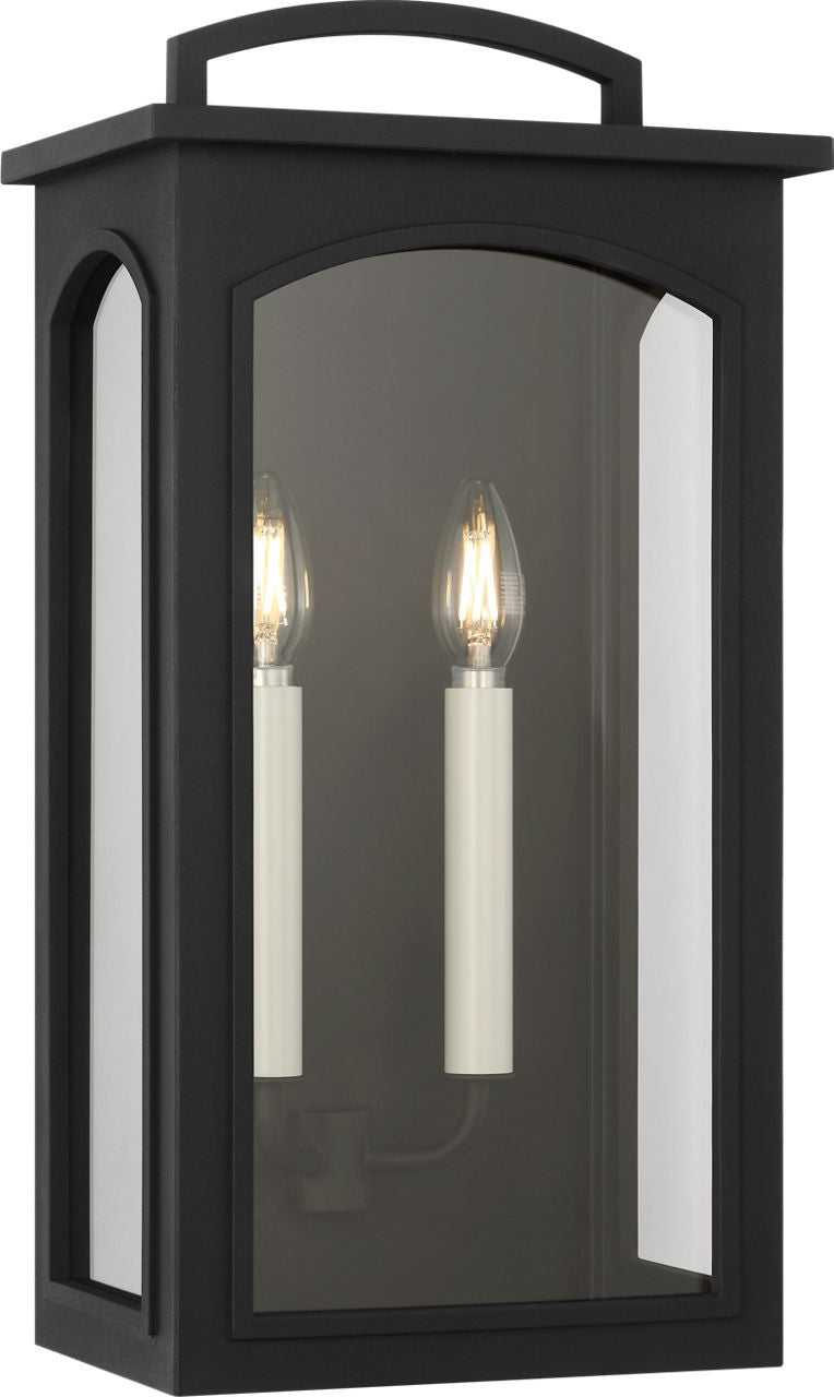 Visual Comfort Studio Canada - CO1542TXB - Two Light Wall Lantern - Modesto - Textured Black | Textured Black