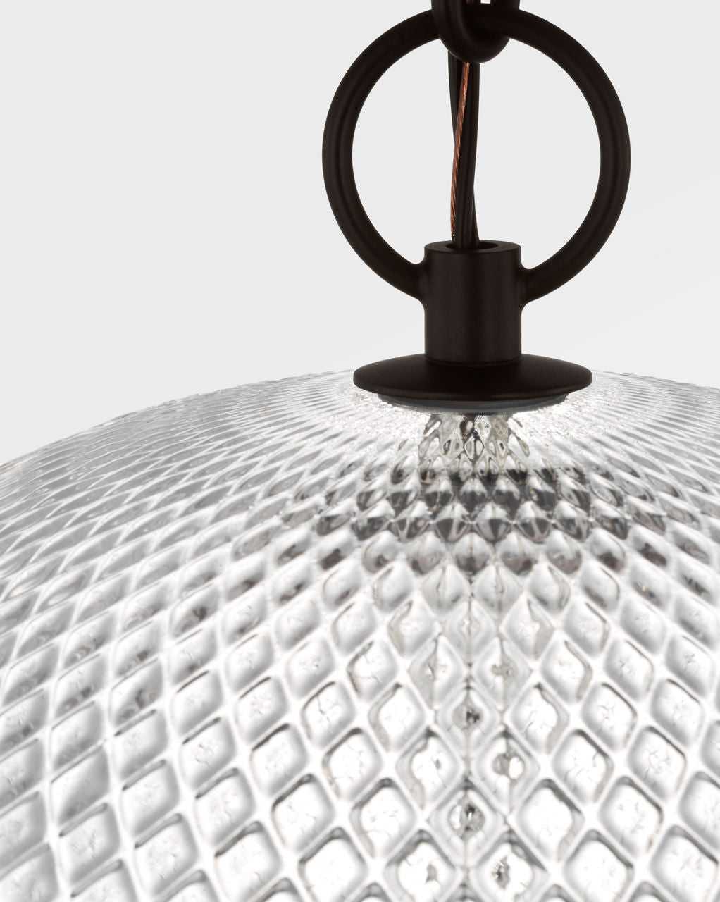 Visual Comfort Studio Canada - AP1303AI - Three Light Pendant - Lucinda - Aged Iron | Aged Iron