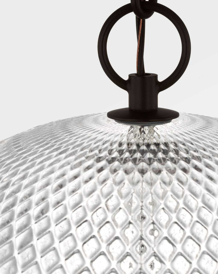Visual Comfort Studio Canada - AP1303AI - Three Light Pendant - Lucinda - Aged Iron | Aged Iron