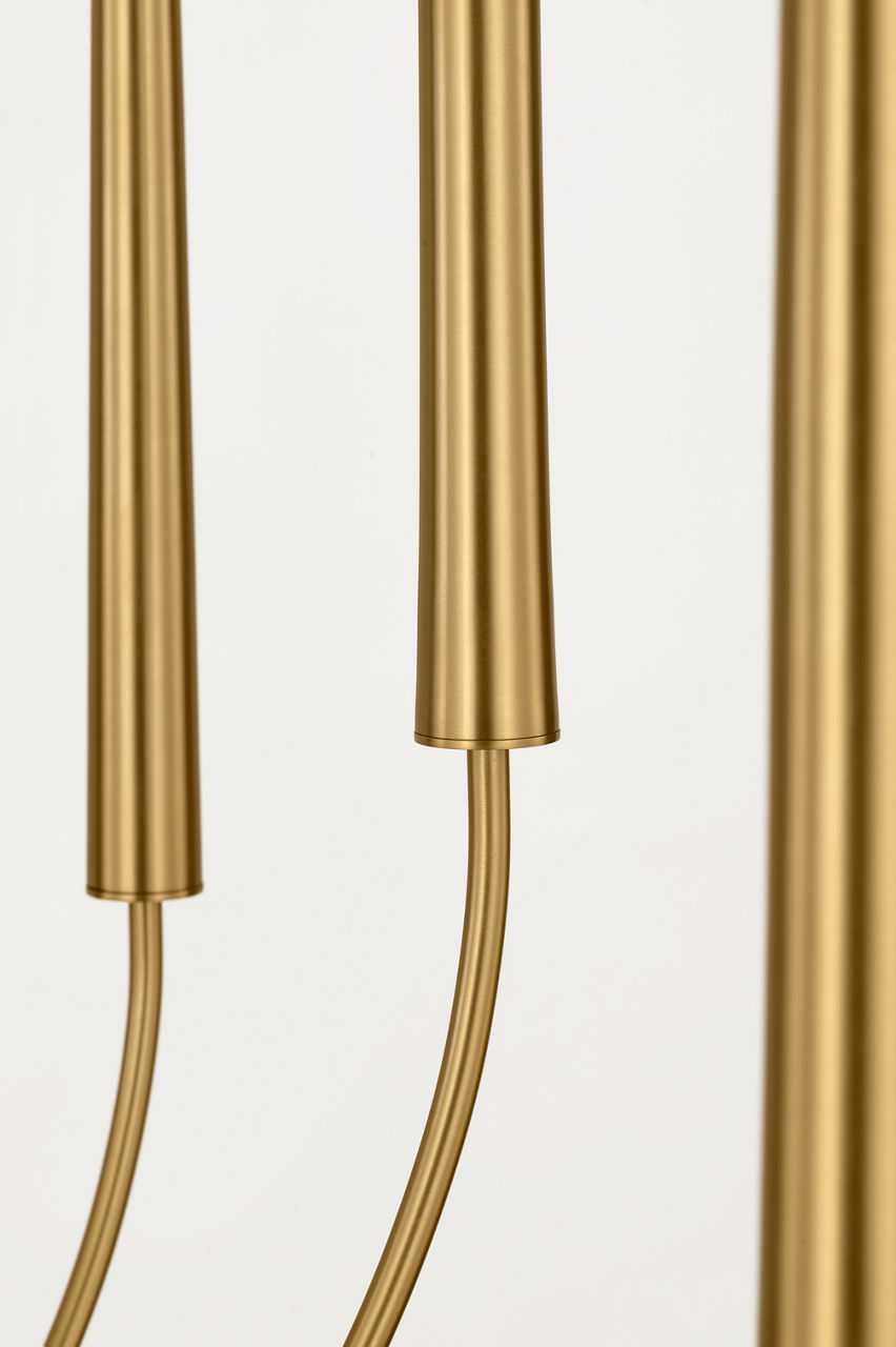 Visual Comfort Studio Canada - EC1198BBS - Eight Light Chandelier - Lois - Burnished Brass | Burnished Brass
