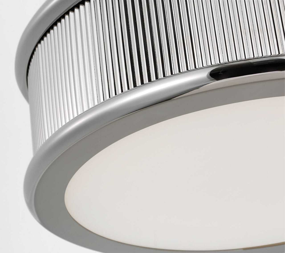 Visual Comfort Studio Canada - PCF1025PN - Five Light Flush Mount - Ritz - Polished Nickel/Polished Nickel