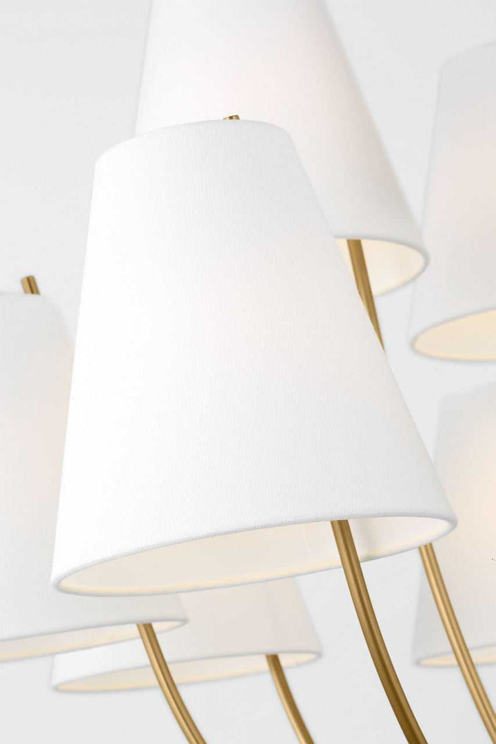Visual Comfort Studio Canada - CC18412BBS - 12 Light Chandelier - Marina - Burnished Brass/Burnished Brass