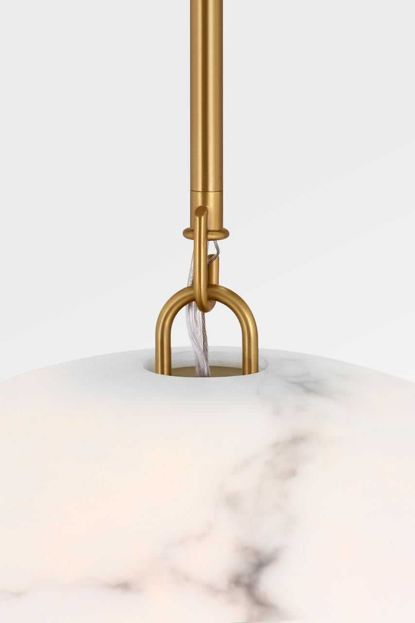 Visual Comfort Studio Canada - CP1481BBS - One Light Pendant - Savina - Burnished Brass | Burnished Brass