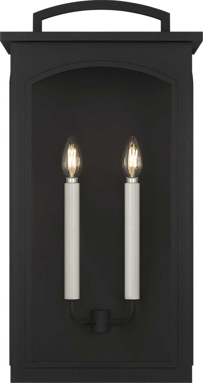 Visual Comfort Studio Canada - CO1572TXB - Two Light Wall Lantern - Modesto - Textured Black | Textured Black