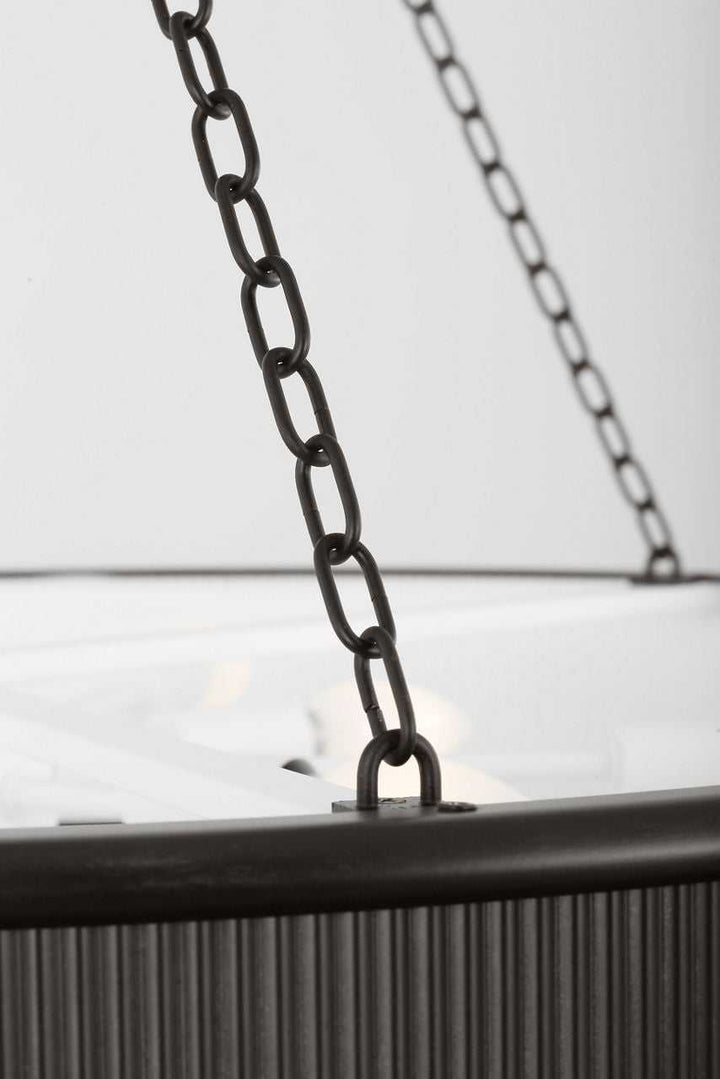 Visual Comfort Studio Canada - PCC10110AI - Ten Light Chandelier - Ritz - Aged Iroged Iron