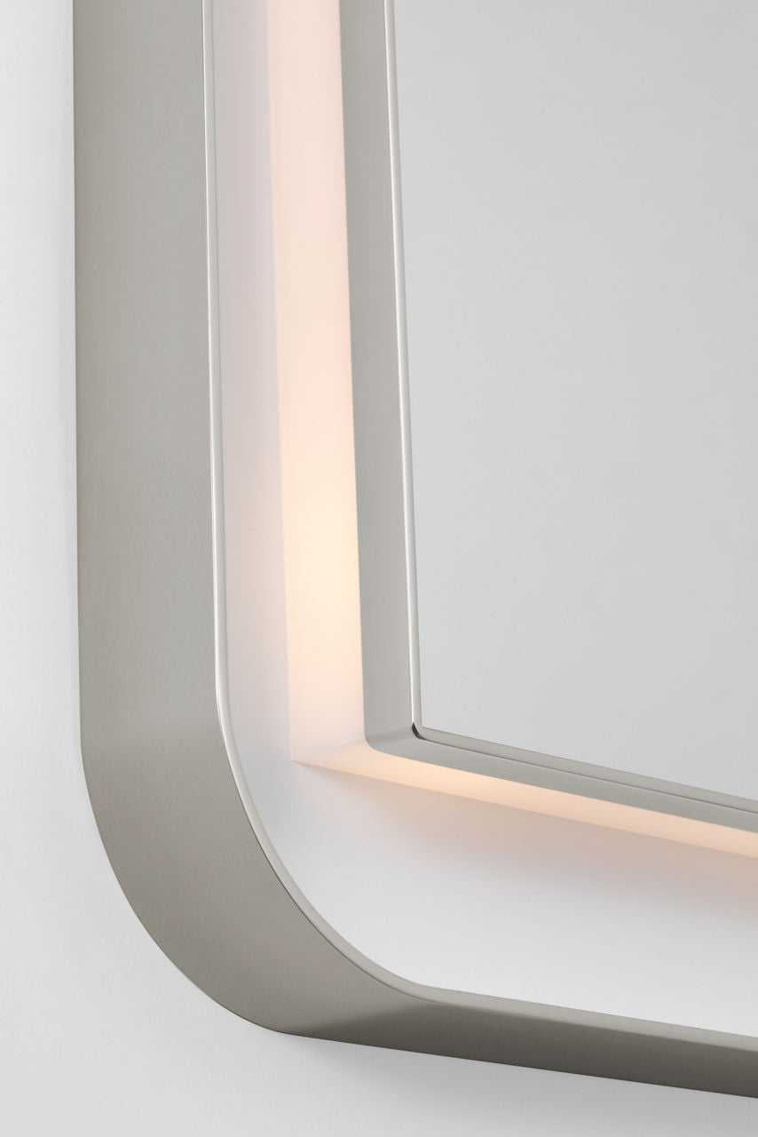 Visual Comfort Studio Canada - KSMRIL107PN - LED Mirror - Chopin - Polished Nickel | Polished Nickel