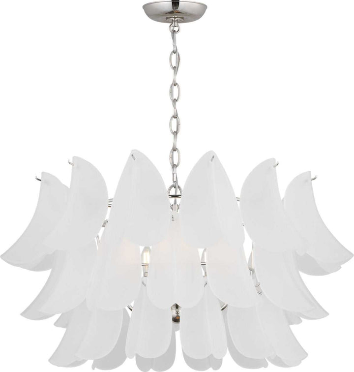 Visual Comfort Studio Canada - CC1825PN - Five Light Chandelier - Chloe - Polished Nickel | Polished Nickel