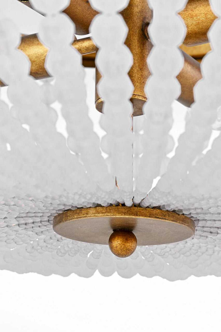 Visual Comfort Studio Canada - LXF1014VGD - Four Light Flush Mount - Bellecour - Vintage Gild/Vintage Gild