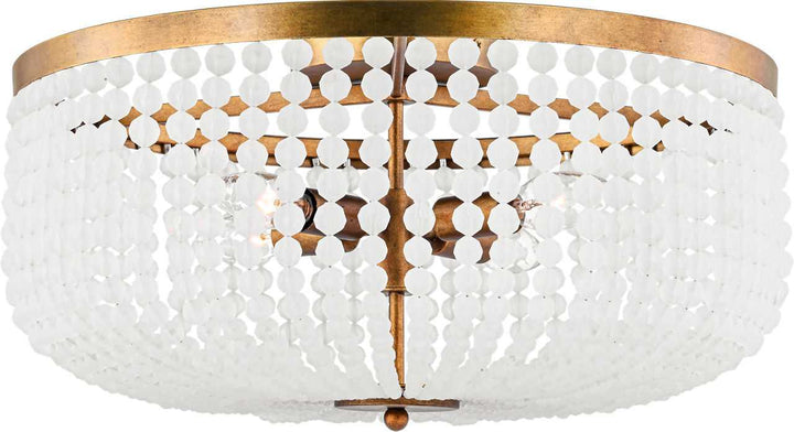 Visual Comfort Studio Canada - LXF1014VGD - Four Light Flush Mount - Bellecour - Vintage Gild/Vintage Gild