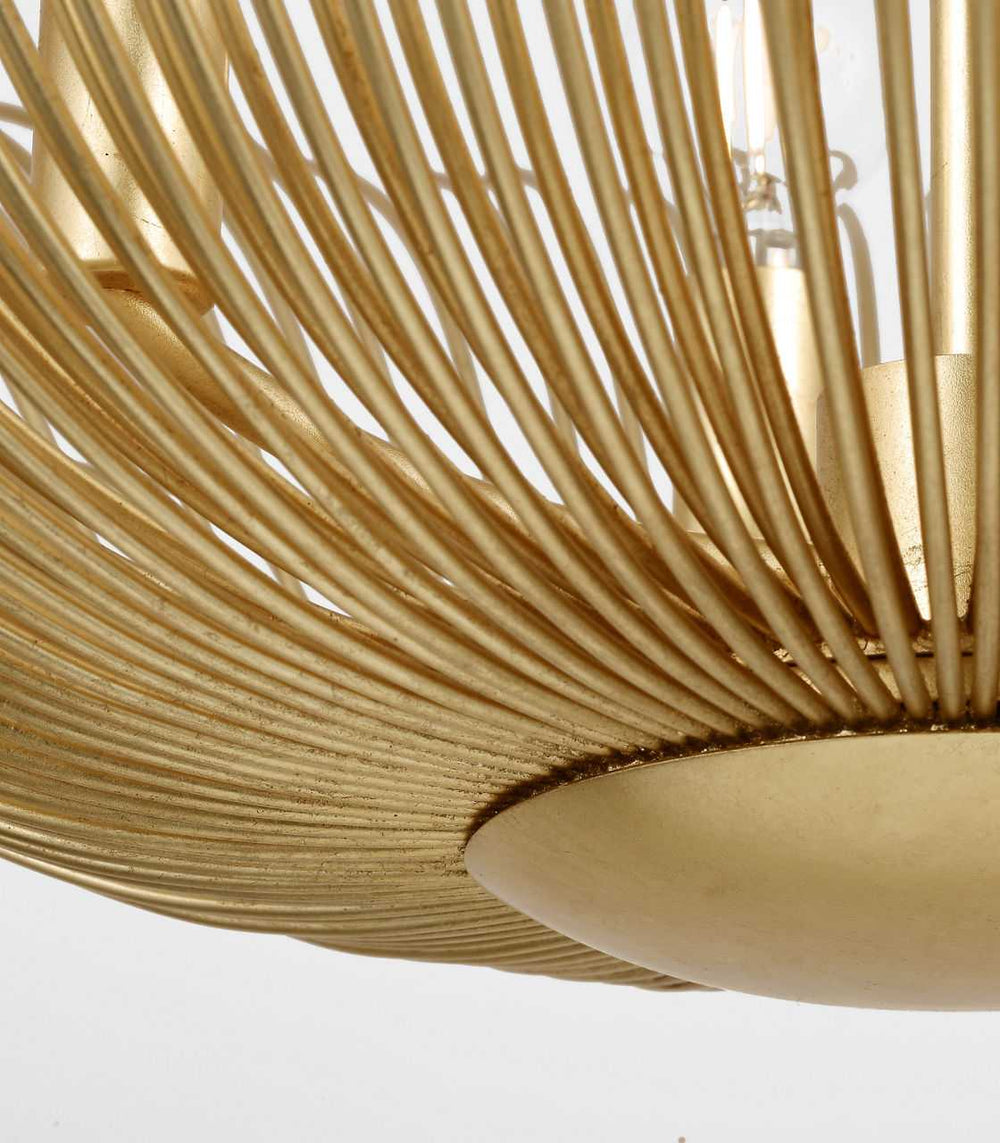 Visual Comfort Studio Canada - LXF1024GD - Four Light Flush Mount - Dorelle - Gild/Gild