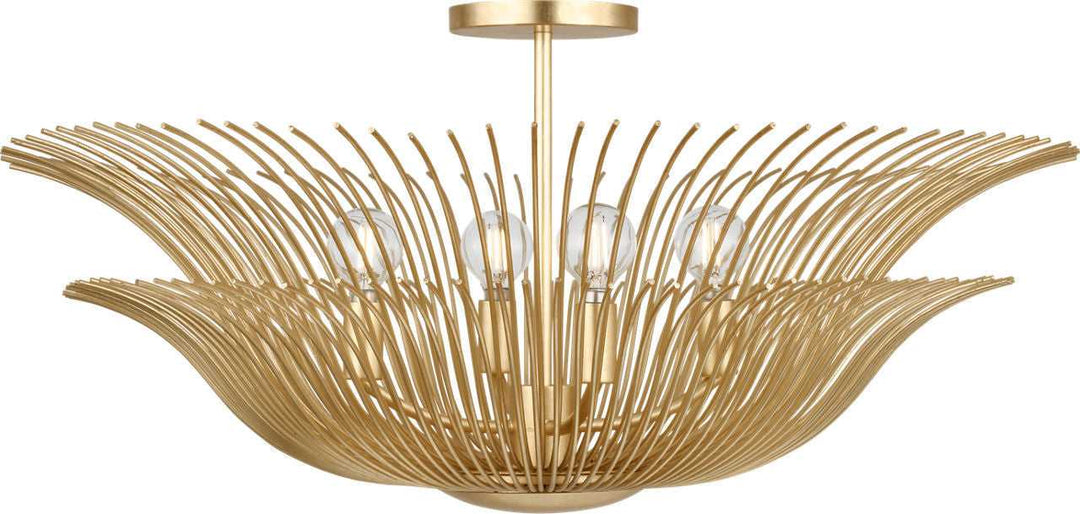 Visual Comfort Studio Canada - LXF1024GD - Four Light Flush Mount - Dorelle - Gild/Gild