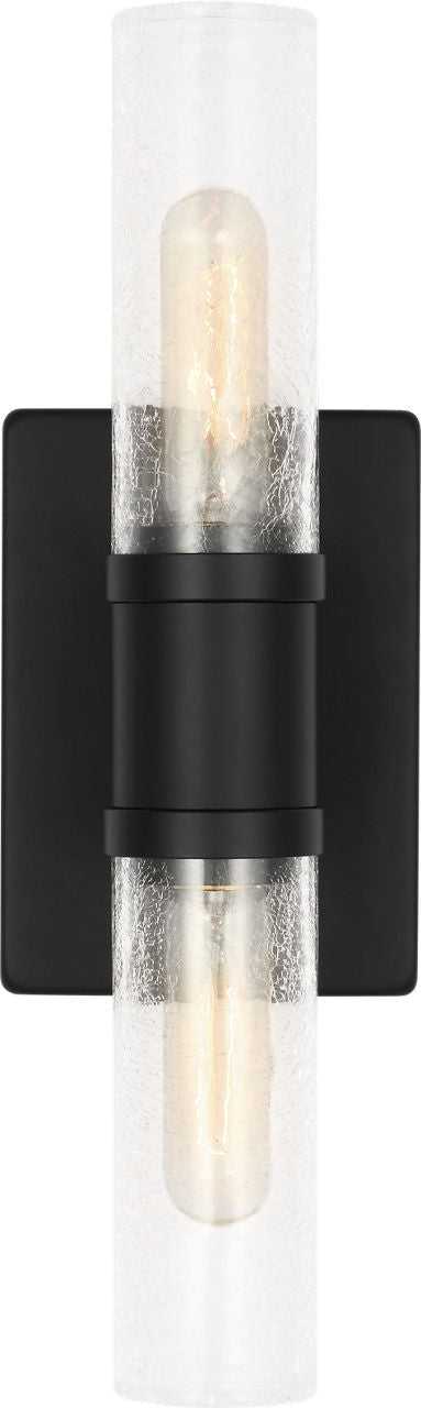 Visual Comfort Studio Canada - 4465002CC-112 - Two Light Vanity - Keaton - Midnight Black | Midnight Black