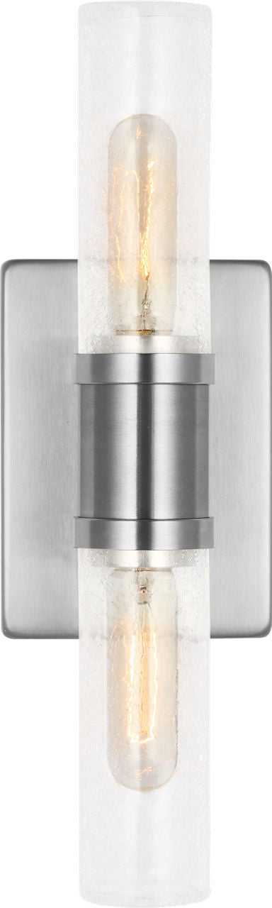 Visual Comfort Studio Canada - 4465002CC-962 - Two Light Vanity - Keaton - Brushed Nickel | Brushed Nickel