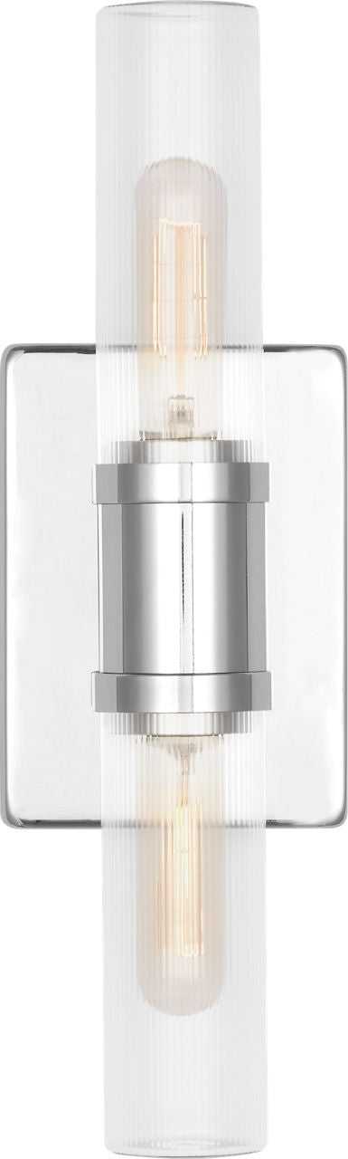 Visual Comfort Studio Canada - 4465002CF-05 - Two Light Vanity - Keaton - Chrome | Chrome