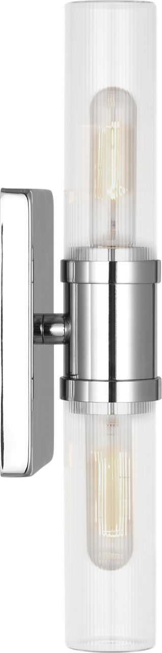Visual Comfort Studio Canada - 4465002CF-05 - Two Light Vanity - Keaton - Chrome | Chrome