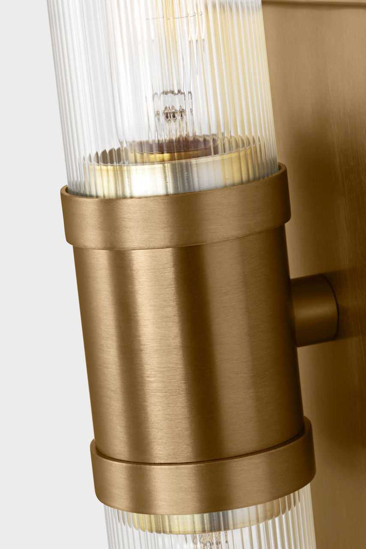 Visual Comfort Studio Canada - 4465002CF-848 - Two Light Vanity - Keaton - Satin Brass | Satin Brass