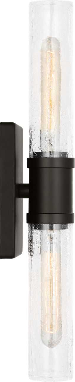 Visual Comfort Studio Canada - 4565002CC-112 - Two Light Vanity - Keaton - Midnight Black | Midnight Black