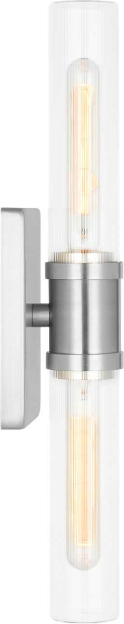 Visual Comfort Studio Canada - 4565002CF-962 - Two Light Vanity - Keaton - Brushed Nickel | Brushed Nickel